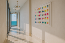 Load image into Gallery viewer, 36&quot; x 36&quot; Clear with Bright Color Pops
