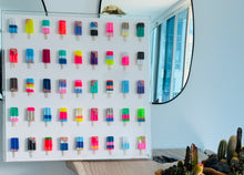 Load image into Gallery viewer, 36&quot; x 36&quot; Clear with Bright Color Pops
