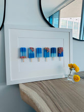 Load image into Gallery viewer, 19&quot; x 25&quot; Blue Ombre Pops
