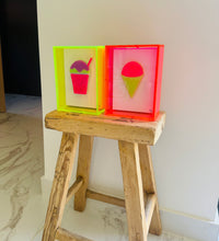 Load image into Gallery viewer, Individually framed Snow Cones
