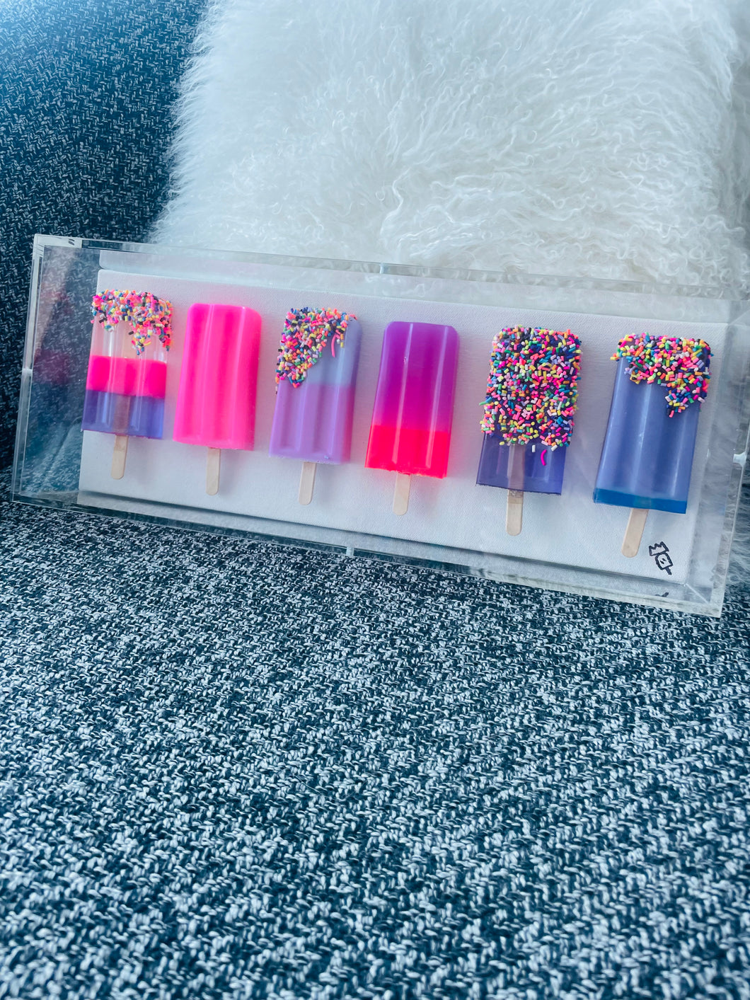 6x18 Pink and Purple