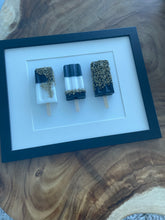 Load image into Gallery viewer, 12&quot; x 15&quot; Black and White Trio Custom Pops
