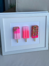 Load image into Gallery viewer, 12&quot; x 15&quot; Hot Pink Ombre Trio Custom Pops
