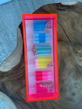 Load image into Gallery viewer, 6&quot; x 18” Neon Pink Horizontal Custom Rainbow Pop
