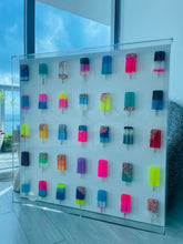Load image into Gallery viewer, 36&quot; x 36&quot; Clear with Bright Color Pops
