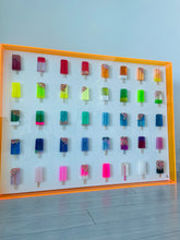 Load image into Gallery viewer, 36 x 48 Neon Orange Rainbow

