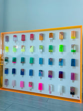 Load image into Gallery viewer, 36 x 48 Neon Orange Rainbow
